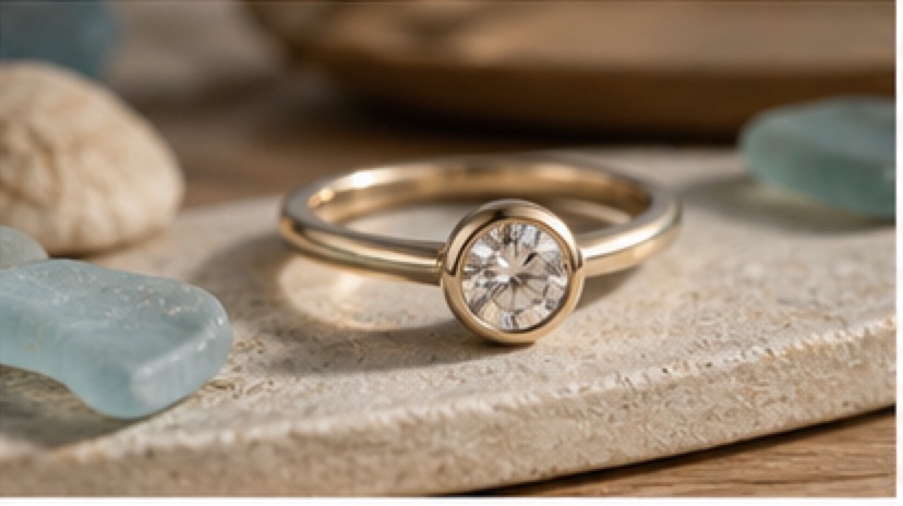 Illustrative engagement ring planning image for Bezel Engagement Rings: Practical Style And Smooth Edges