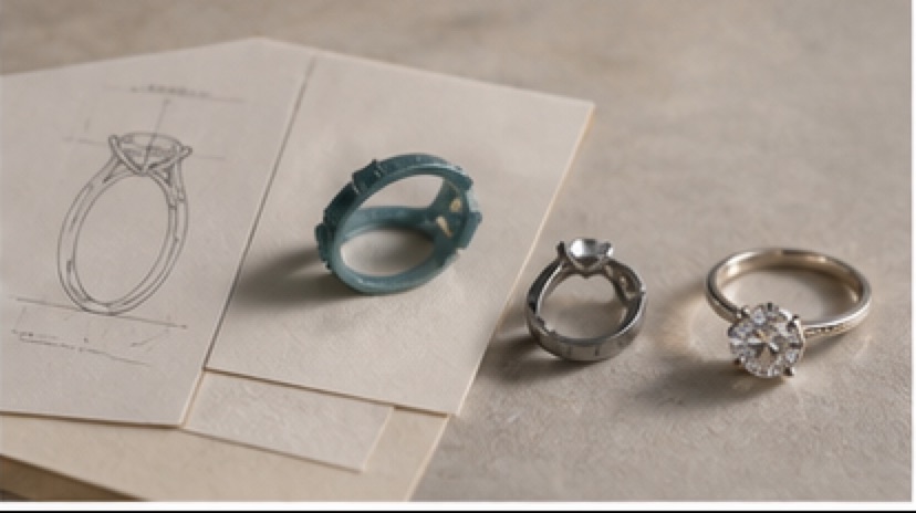 Illustrative engagement ring planning image for How A Custom Engagement Ring Project Comes Together